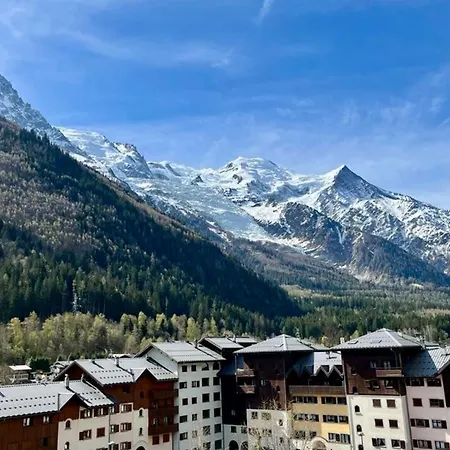 Flat With Balcony View Mont Blanc Parking شامونكس