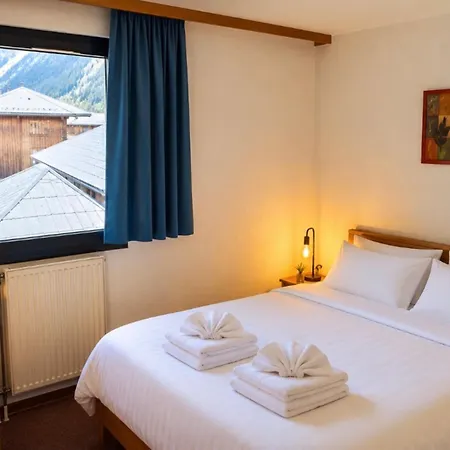 Flat With Balcony View Mont Blanc Parking Apartment *