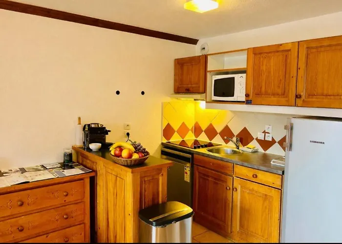 Of 55 M With Balcony View Mont Blanc Appartement